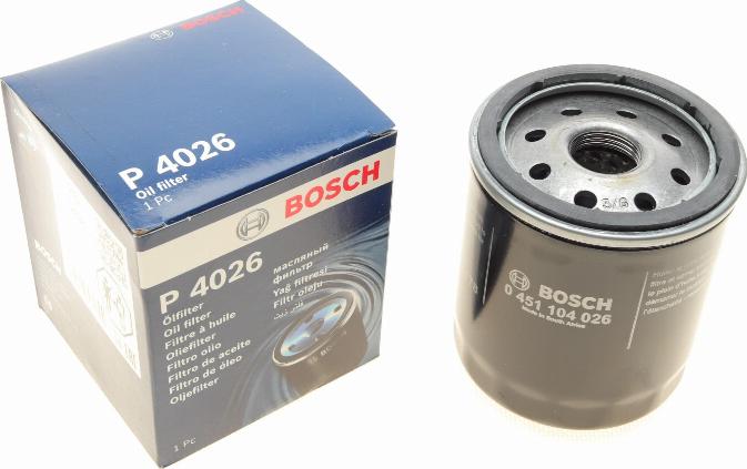 BOSCH 0 451 104 026 - Filtru ulei parts5.com