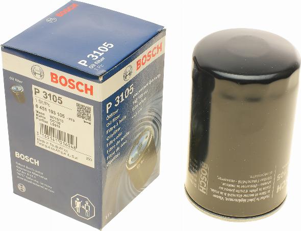 BOSCH 0 451 103 105 - Õlifilter parts5.com