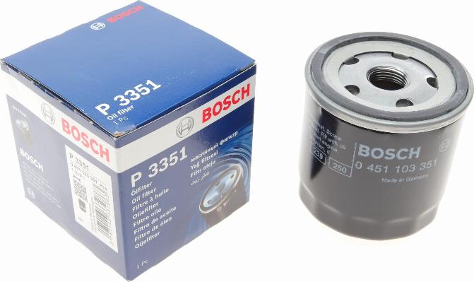 BOSCH 0 451 103 351 - Φίλτρο λαδιού parts5.com