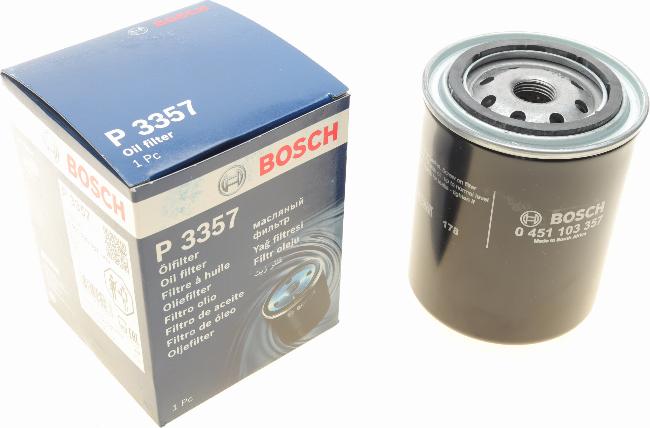 BOSCH 0 451 103 357 - Φίλτρο λαδιού parts5.com