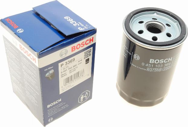 BOSCH 0 451 103 369 - Oljni filter parts5.com