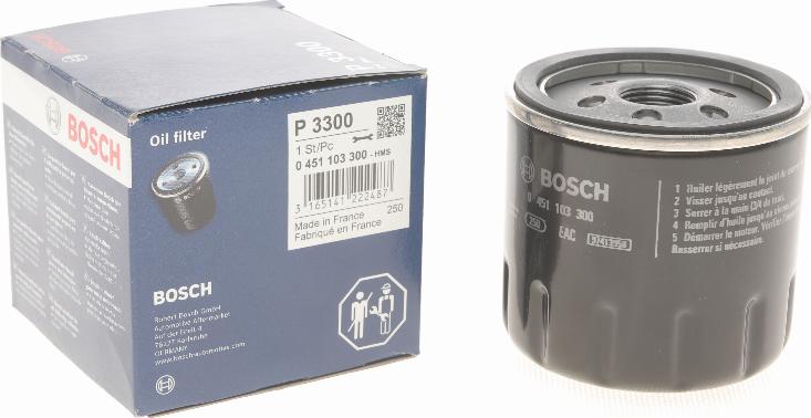 BOSCH 0 451 103 300 - Olejový filtr parts5.com