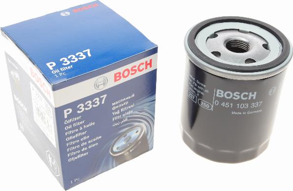 BOSCH 0 451 103 337 - Filtro de aceite parts5.com