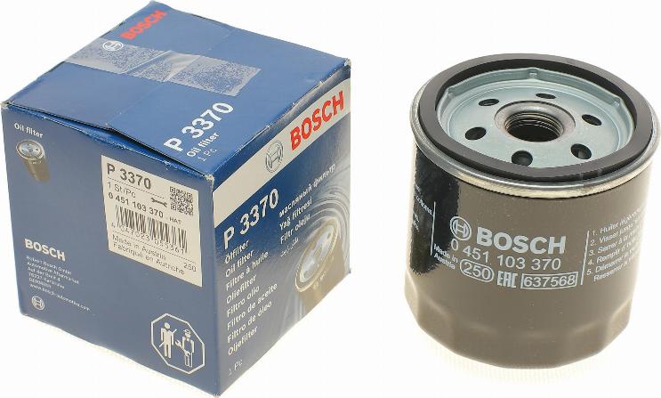 BOSCH 0 451 103 370 - Φίλτρο λαδιού parts5.com