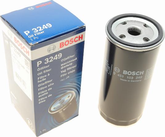 BOSCH 0 451 103 249 - Масляный фильтр parts5.com