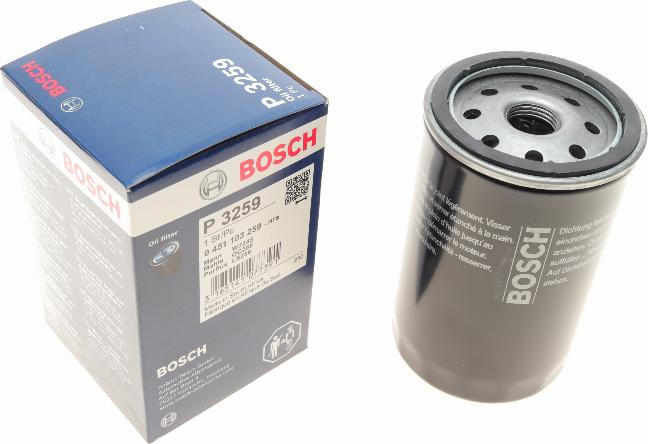 BOSCH 0 451 103 259 - Öljynsuodatin parts5.com