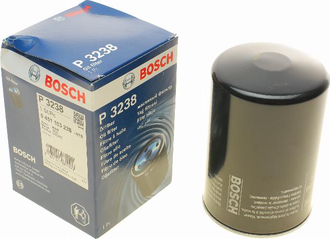 BOSCH 0 451 103 238 - Filtro de aceite parts5.com