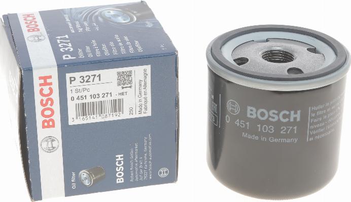 BOSCH 0 451 103 271 - Φίλτρο λαδιού parts5.com