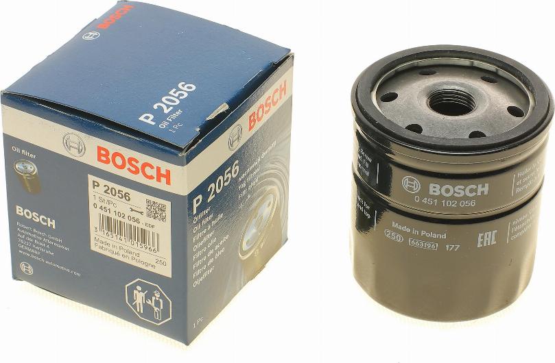 BOSCH 0 451 102 056 - Маслен филтър parts5.com