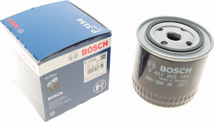 BOSCH 0 451 203 154 - Filtro de aceite parts5.com