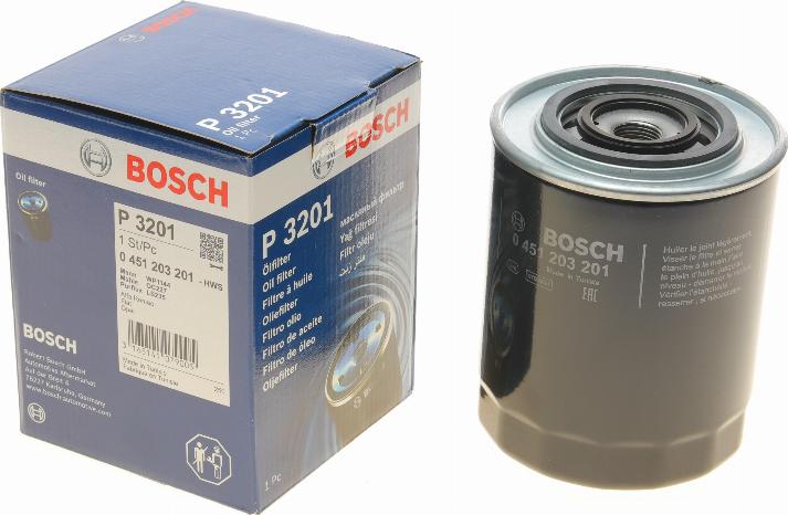 BOSCH 0 451 203 201 - Маслен филтър parts5.com