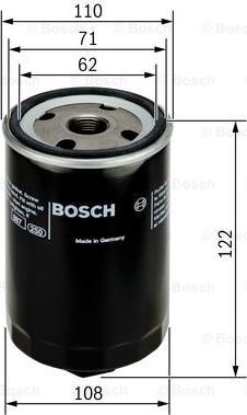 BOSCH 0 451 203 223 - Φίλτρο λαδιού parts5.com