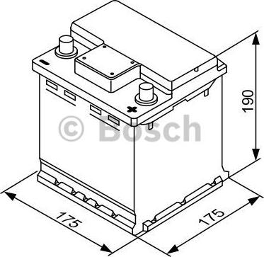 BOSCH 0 092 S40 001 - Batería de arranque parts5.com