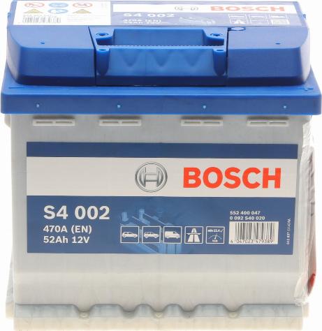 BOSCH 0 092 S40 020 - Μπαταρία εκκίνησης parts5.com