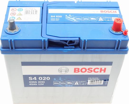 BOSCH 0 092 S40 200 - Käynnistysakku parts5.com