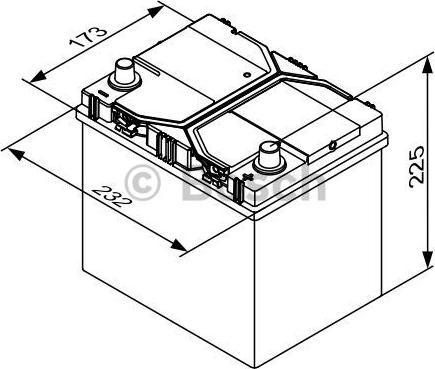 BOSCH 0 092 S4E 400 - Baterie de pornire parts5.com