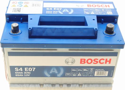 BOSCH 0 092 S4E 070 - Μπαταρία εκκίνησης parts5.com