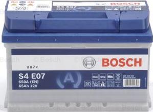 BOSCH 0 092 S4E 070 - Batterie de démarrage parts5.com