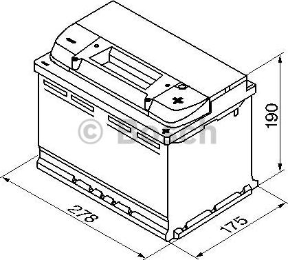 BOSCH 0 092 S50 080 - Batterie de démarrage parts5.com