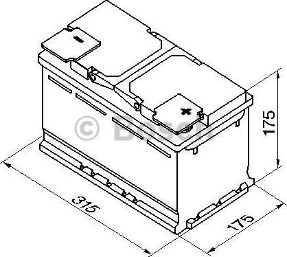 BOSCH 0 092 S50 100 - Akumulator za startovanje parts5.com