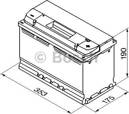 BOSCH 0 092 S50 130 - Batería de arranque parts5.com