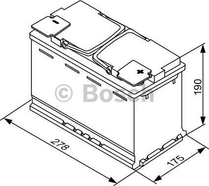 BOSCH 0 092 S5A 080 - Żtartovacia batéria parts5.com