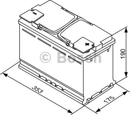 BOSCH 0 092 S5A 130 - Μπαταρία εκκίνησης parts5.com