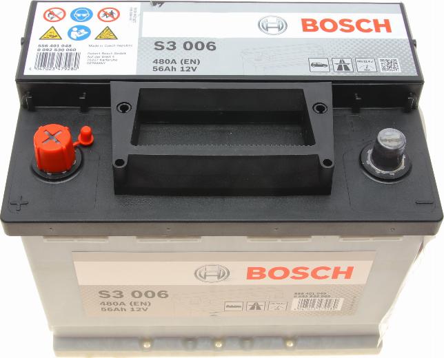 BOSCH 0 092 S30 060 - Стартов акумулатор parts5.com