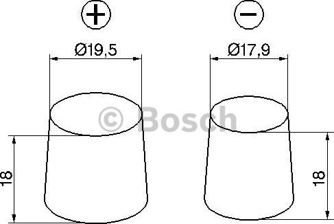 BOSCH 0 092 S50 020 - Starter Battery parts5.com