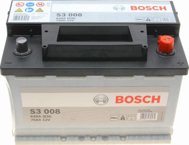 BOSCH 0 092 S30 080 - Batterie de démarrage parts5.com