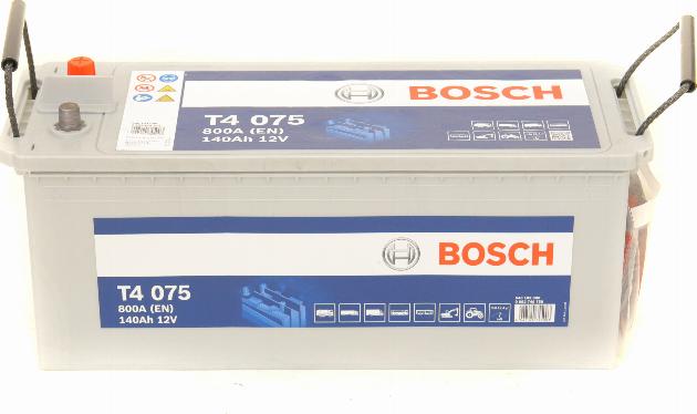 BOSCH 0 092 T40 750 - Стартерная аккумуляторная батарея, АКБ parts5.com