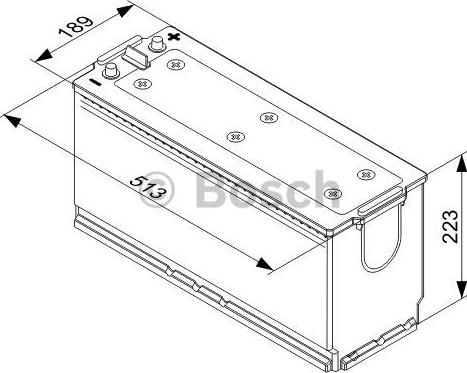 BOSCH 0 092 T40 760 - Starter Battery parts5.com