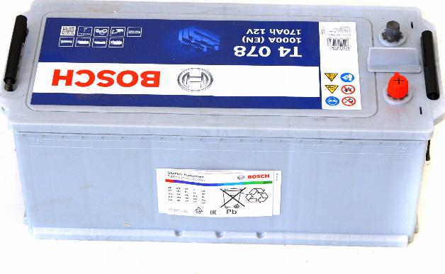 BOSCH 0 092 T40 780 - Μπαταρία εκκίνησης parts5.com