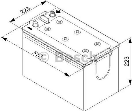 BOSCH 0 092 T40 770 - Akumulator za zagon parts5.com