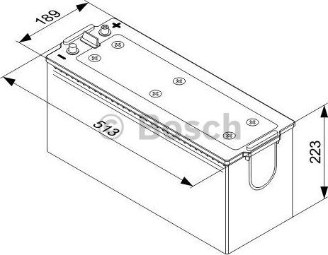 BOSCH 0 092 T50 750 - Batterie de démarrage parts5.com