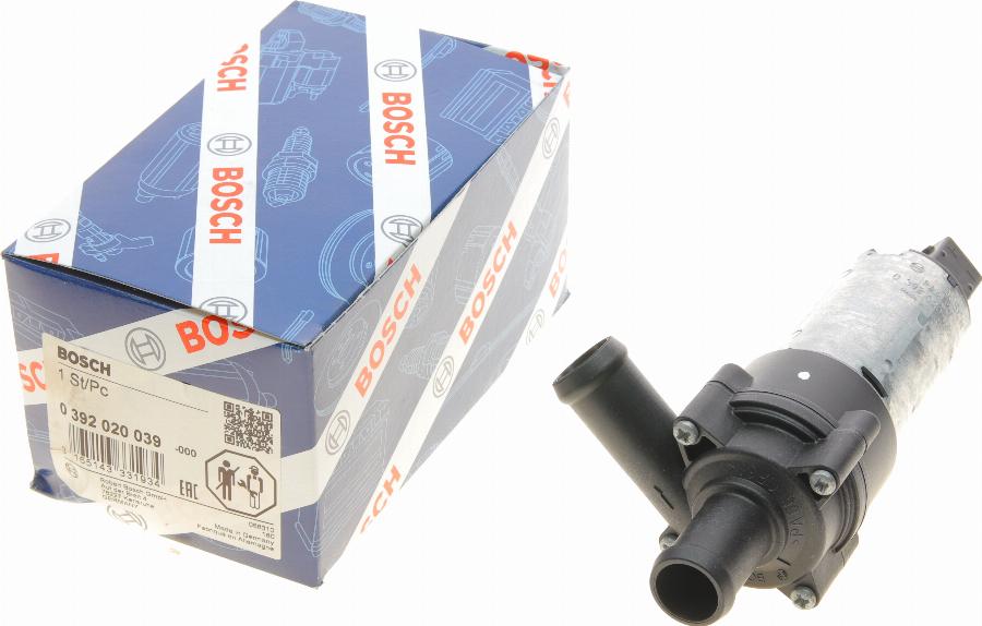 BOSCH 0 392 020 039 - Přídavné vodní čerpadlo parts5.com