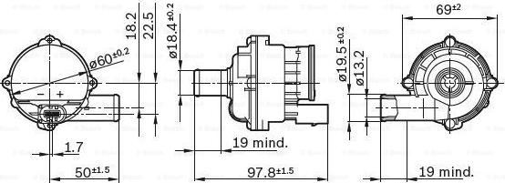 BOSCH 0 392 023 004 - Pompa apa suplimentar parts5.com