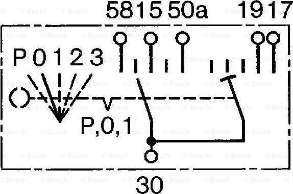 BOSCH 0 342 316 003 - Comutator, sistem de preancalzire parts5.com