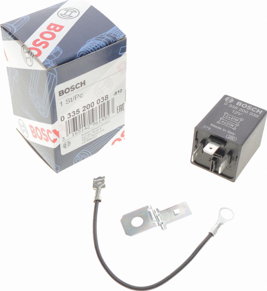 BOSCH 0 335 200 038 - Przekaźnik kierunkowskazów parts5.com