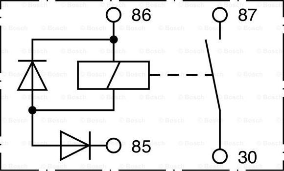 BOSCH 0 332 002 156 - Releu acumulator parts5.com