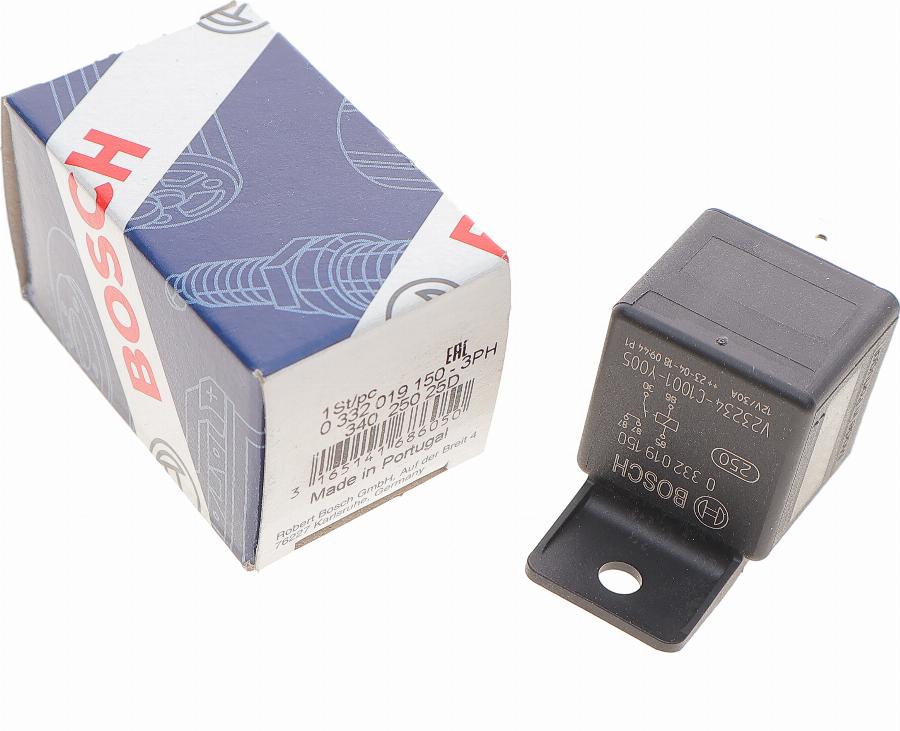 BOSCH 0 332 019 150 - Relé pracovného prúdu parts5.com