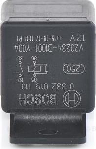 BOSCH 0 332 019 110 - Relé palivového čerpadla parts5.com