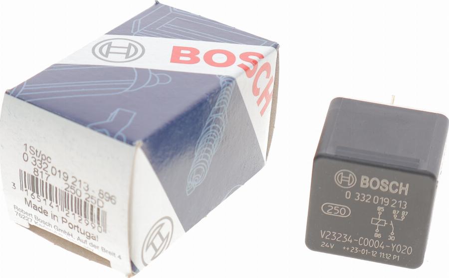 BOSCH 0 332 019 213 - Relay, main current parts5.com