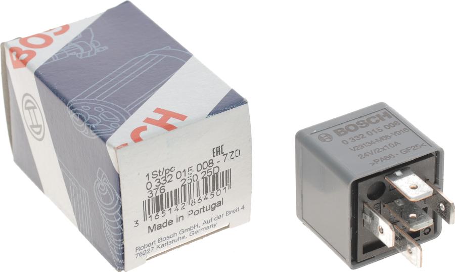 BOSCH 0 332 015 008 - Relay, main current parts5.com