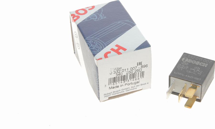 BOSCH 0 332 011 007 - Davač migavca parts5.com