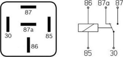 BOSCH 0 332 209 156 - Releu, curent alimentare parts5.com