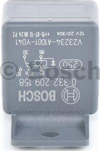 BOSCH 0 332 209 158 - Rele, delovni tok parts5.com