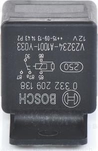 BOSCH 0 332 209 138 - Rele, glavna struja parts5.com