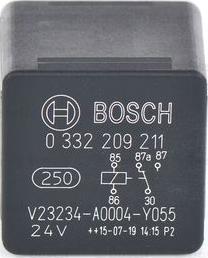 BOSCH 0 332 209 211 - Multifunkcijski rele parts5.com