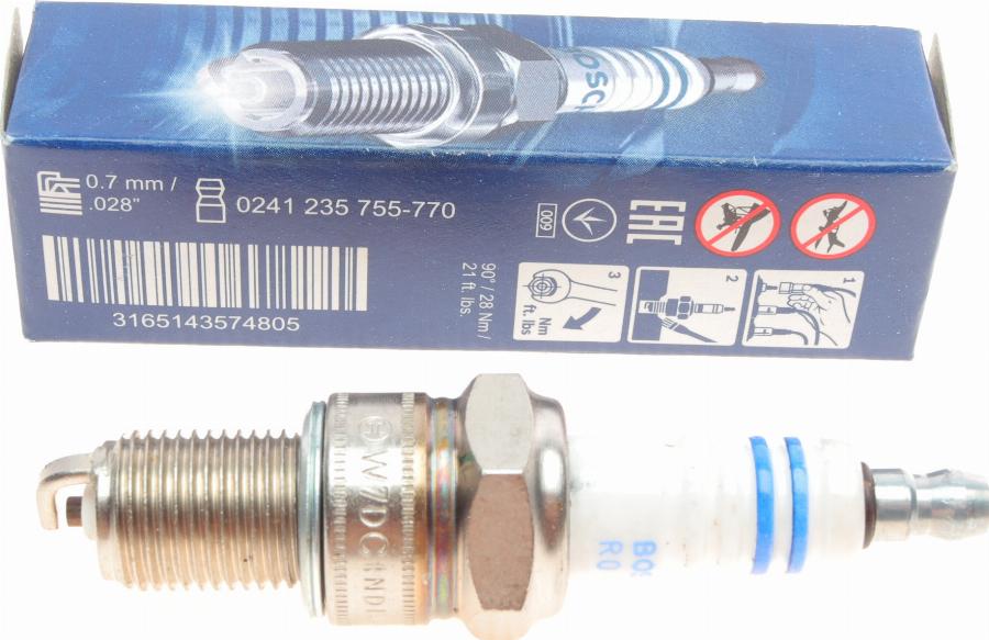 BOSCH 0 241 235 755 - Spark Plug parts5.com